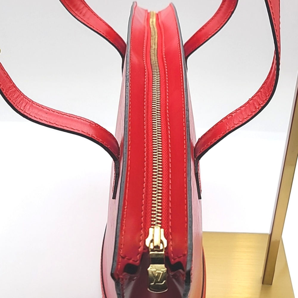 Louis Vuitton Saint Jacques PM Epi Leather Red Tote - Picture 8 of 13